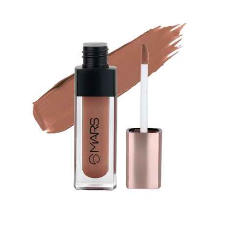Buy MARS Popstar Non-Drying Liquid Mousse Lipstick for Women with Matte Finish | Lightweight and Non-Sticky Formula | Up to 12 Hour Long Lasting | Transferproof & Waterproof (6 ml) (21-Pop Off) - Purplle
