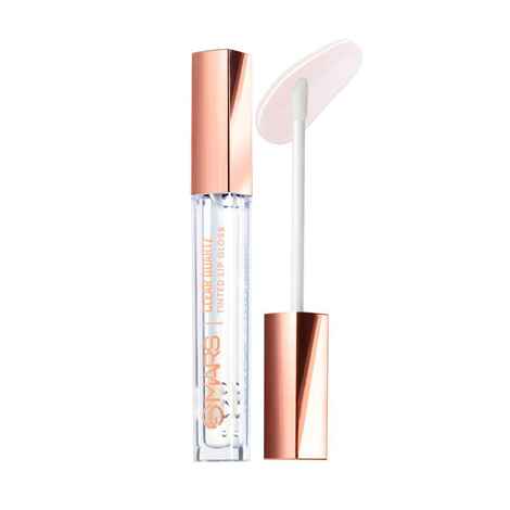 Buy MARS Clear Quartz Tinted Lip Gloss for Women| Hydrating Tint & High Shine | Non Sticky & Long Lasting Lip Gloss | Lightweight Weight & Comfortable Lip Gloss (3 ml) - Purplle