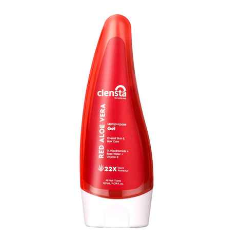 Buy Clensta Red aloe Vera Multipurpose Gel for Face with 1% Niacinamide For Moisturizing Skin 130 ml - Purplle