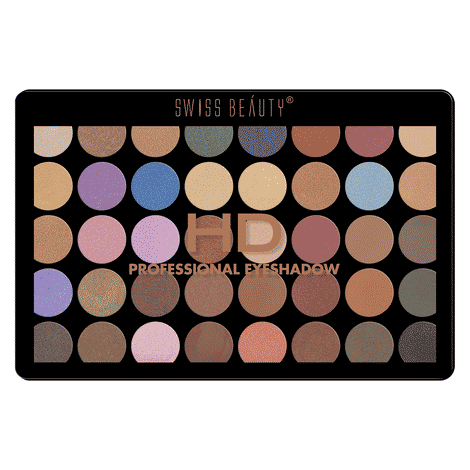 Buy Swiss Beauty HD Professional Eyeshadow Pallete - Multi-02 (48 gm) - Purplle