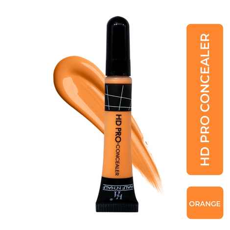Buy Half N Half HD-Pro Face Makeup Concealer, Orange Corrector (8 gm) - Purplle