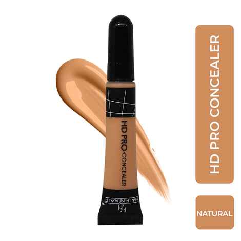 Half N Half HD-Pro Face Makeup Concealer, Natural (8 gm)
