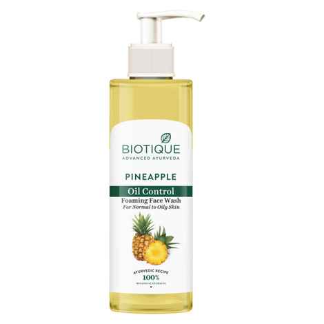Biotique Pineapple Oil Control Foaming Face Wash 200 ml