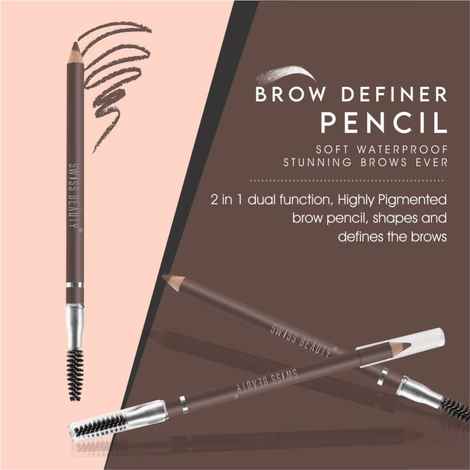 Buy Swiss Beauty Brow Definer Pencil - 01 Chestnut - 1 - 1.5 gm - Purplle