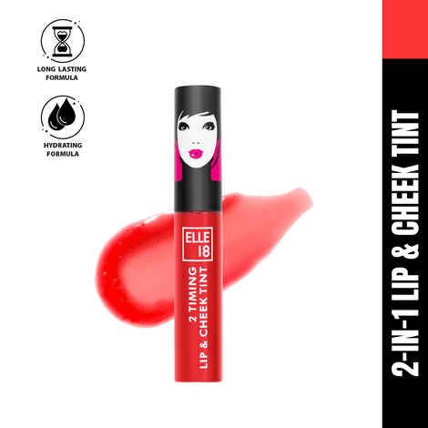 Buy Elle18 2 Timing Lip & Cheek Tint Tropicana - 4 ml - Purplle