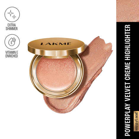 Buy Lakme 9 to 5 Powerplay Velvet Creme Highlighter - Copper Crush (9 gm) - Purplle