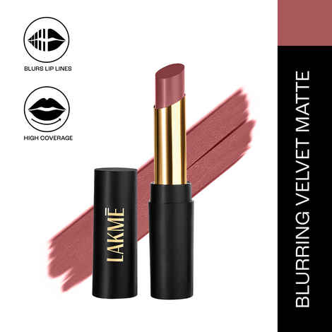 Buy Lakme Absolute Beyond Matte Lip 302 NudeNectar 3.4 gm - Purplle