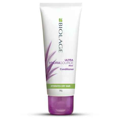 Biolage Professional Hydrasource Anti-Dryness Conditioner, Hydrates And Moisturizes Dry Hair, Enriched With Aloe, Vegan & Cruelty-Free, 98 gm