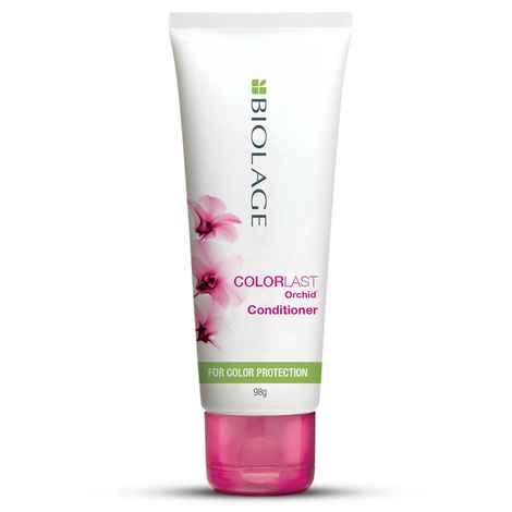 Buy Biolage Professional Colorlast Conditioner, Protects Colored Hair & Maintains Vibrancy, With Orchids, Natural, Vegan & Cruelty-Free, 98 gm - Purplle