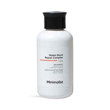Buy Minimalist Hair Repair Complex 3.5% Hair Shampoo for Damaged & Frizzy hair (100 ml) - Purplle