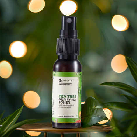 Buy Pilgrim Minis-Tea Tree Purifying Toner 30 ml - Purplle