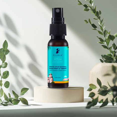Buy Pilgrim Minis-White Lotus Natural Face Mist & Toner with Camellia & Witch Hazel 30 ml - Purplle