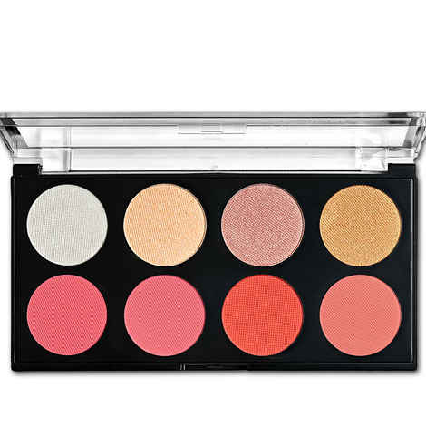 Buy Insight Cosmetics Blush & Highlight Palette 27 gm - Purplle