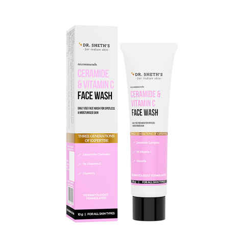 Dr. Sheth's Ceramide & Vitamin C Face Wash -10 gm