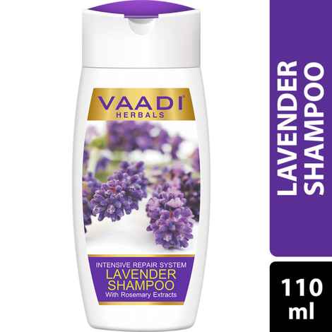 Buy Vaadi Herbals Lavender Intensive Repair Shampoo with Rosemary Extract (110 ml) - Purplle