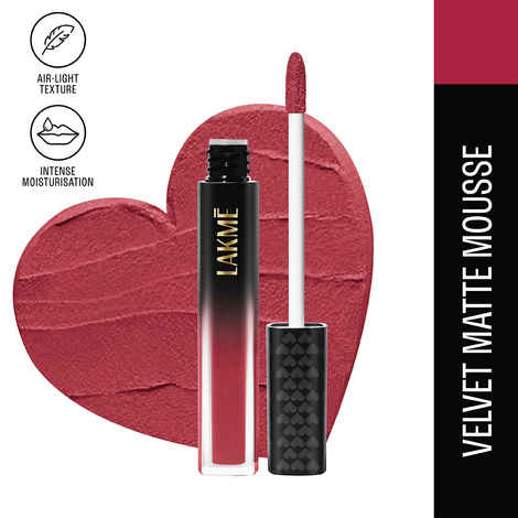 Lakme Xtraordin-airy Lip Mousse Lovestruck Red 4.6 gm