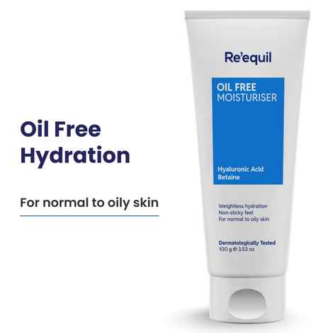 Buy Re'equil Oil Free Moisturiser 100 gm - Purplle