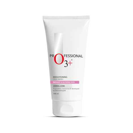 O3+ Brightening Face Wash with Cucumber & Aloe Vera Extract | All Skin Types 100 ml
