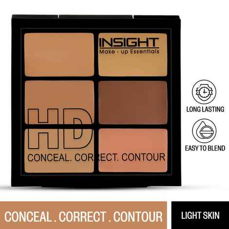 Buy INSIGHT COSMETICS HD CONCEAL CORRECT CONTOUR_LIGHT SKIN - Purplle