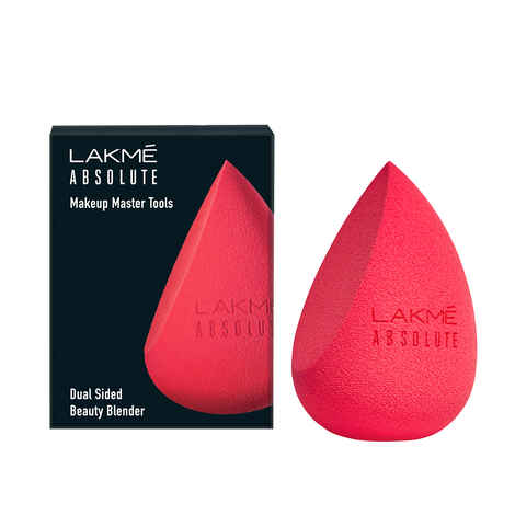 Buy Lakme Absolute Makeup Master Tools - Dual Ended Sided Beauty Blender 1 pc - Purplle