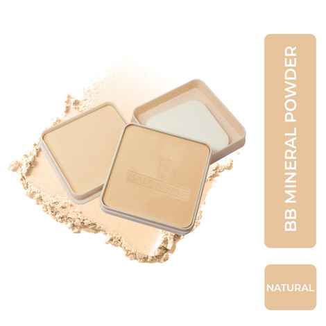 Buy Half N Half BB Mineral Powder Vita Mins, Skin Whitening, Natural (20 gm) - Purplle