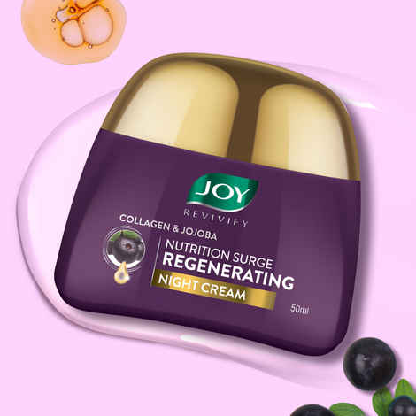 Buy Joy Revivify Collagen & Jojoba Nutrition Surge Regenerating Night Cream (50 ml) - Purplle