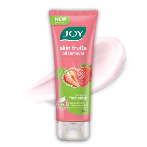 Joy Skin Fruits Oil Removal Strawberry Face Wash (100 ml)