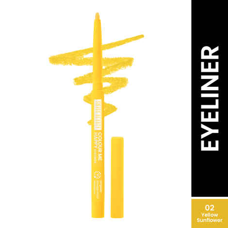 Buy Swiss Beauty Colour Me Happy Eyeliner | Waterproof & Smudge-Proof | Long-Lasting |2-Yellow Sunflower 0.4 gm - Purplle