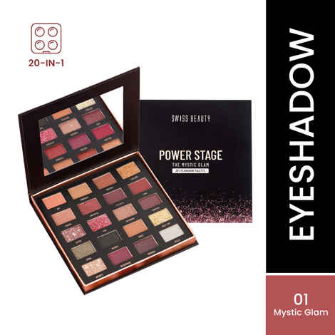 Swiss Beauty Eyeshadow SB-ES01-01 Mystic Glam - 25 gm