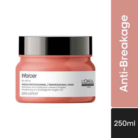 Buy L'Oreal Professionnel Inforcer Mask for Reduced Hair Breakage 250 ml | With Biotin & Vitamin B6 - Purplle