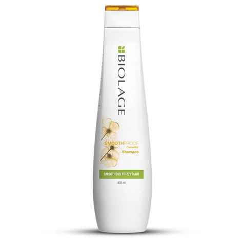 Buy Biolage Professional Smoothproof Anti-Frizz Shampoo, Up To 72Hr Frizz Control, With Camellia Flowers, Shampoo For Dry And Frizzy Hair, Vegan, 400 ml - Purplle