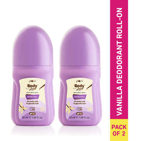 Buy Plum BodyLovin' Vanilla Vibes Deodorant Deodorant Roll-On (Pack of 2) - Purplle