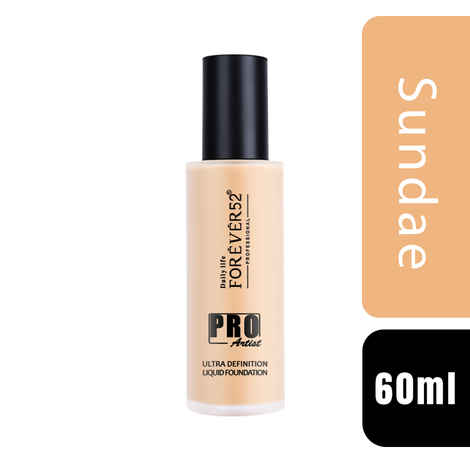 Buy Daily Life Forever52 Pro Artist Ultra Definition Long Lasting Waterproof Full Coverage Liquid Foundation BUF006 (60 ml) - Purplle