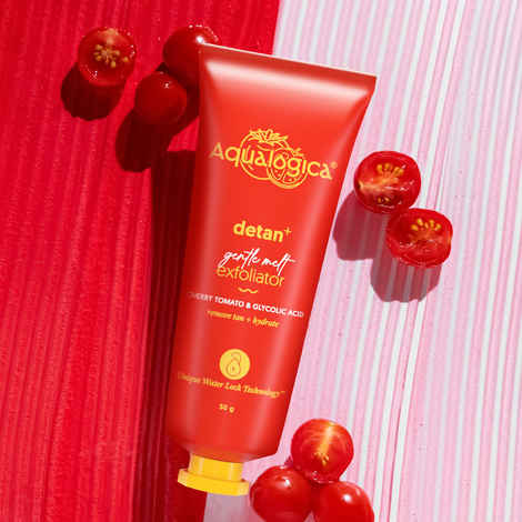 Buy Aqualogica Detan+ Gentle Melt Exfoliator |Gently Exfoliates | Visibly Removes Tan for Brighten & Smooth Skin| For Men & Women - 50 gm - Purplle