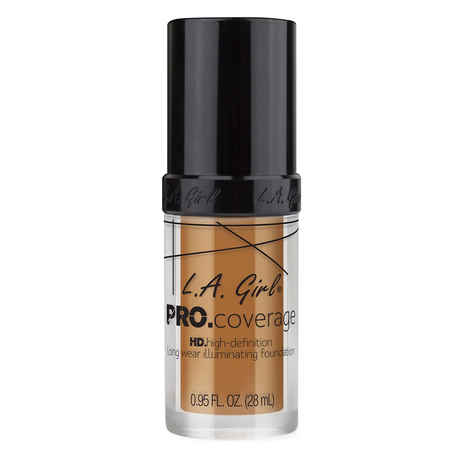Buy L.A. Girl pro Coverage HD Foundation-Bronze 28 ml - Purplle