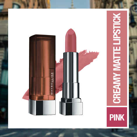 Buy Maybelline New York Color Sensational Creamy Matte Lipstick, 507 Almond Pink (3.9 gm) - Purplle