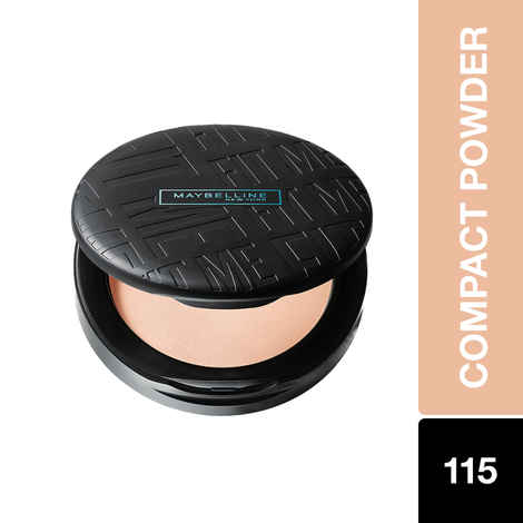 Buy Maybelline New York Fit Me Matte + Poreless Compact Powder 16H Oil Control with SPF 32 Matte Finish Compact Powder 115 Ivory, 6 gm - Purplle