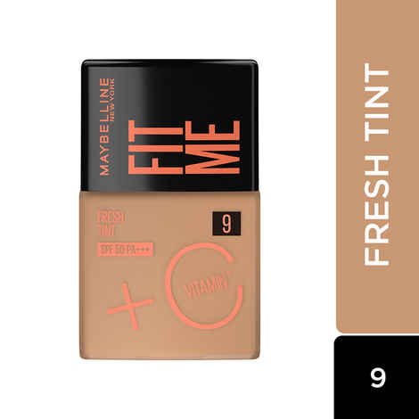 Buy Maybelline New York Fit Me Fresh Tint With SPF 50 & Vitamin C, Shade 09 | Natural Coverage Skin Tint For Daily Use 30 ml - Purplle