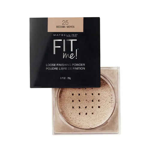 Buy Maybelline New York Fit me Loose Finishing Powder - Medium 25 (20 gm) - Purplle