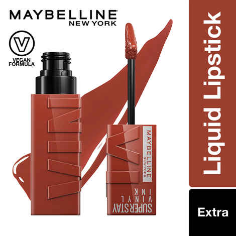 Buy Maybelline Superstay Vinyl Ink Liquid Lipstick, Extra, 4.2 ml - Purplle