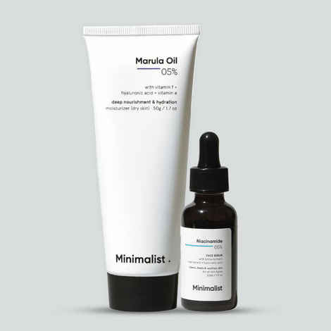 Buy Minimalist Hydrating & Repairing Skincare Gift Set 80 gms - Purplle