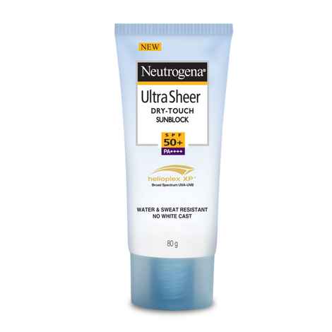 Buy Neutrogena Ultra Sheer SPF-50 PA+++ (80 ml) - Purplle