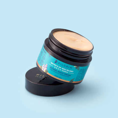 Buy Pilgrim Retinol Night Cream with Hyaluronic Acid & Vitamin C - 50 gm - Purplle