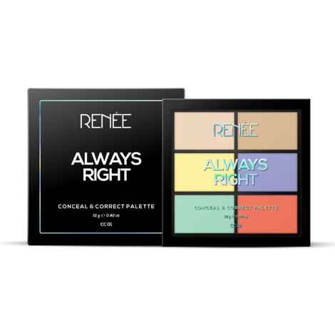 Buy RENEE Always Right Conceal & Correct Palette (12 gm) - Purplle