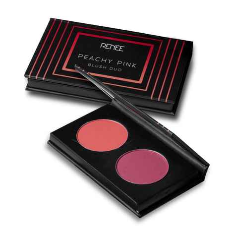 Buy RENEE Peachy Pink Blush Duo, 8 gm - Purplle
