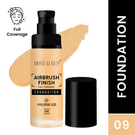 Buy Swiss Beauty Foundation SB-512-09 Vanilla Beige - 40 ml - Purplle