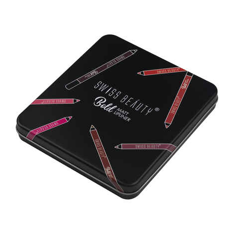 Buy Swiss Beauty Bold Matte Lip Liner - Multicolor - Pack of 12 - Purplle