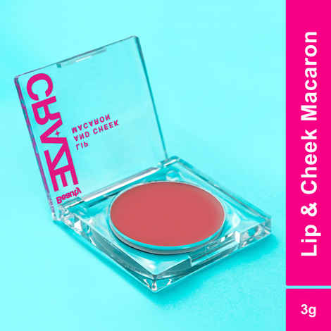 Buy Swiss Beauty Craze Lip and Cheek Macaron| With goodness of Vitamin E and Olive oil | Multipurpose cream for Lips, cheeks and eyelids |Shade- 3, Apple Pie | - 3 gm - Purplle