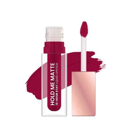 Buy Swiss Beauty Hold Me Matte Liquid Lipstick - Passionate Red ,4.5 ml - Purplle