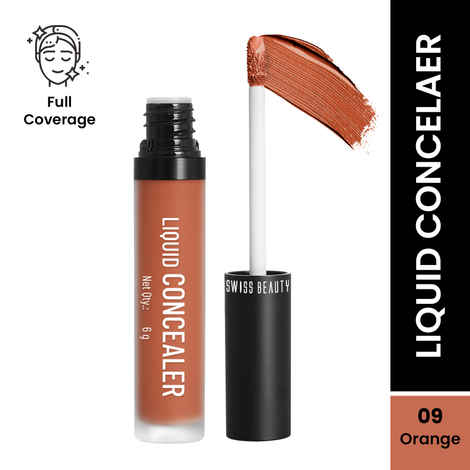 Buy Swiss beauty Liquid concealer Orange (6 gm) - Purplle